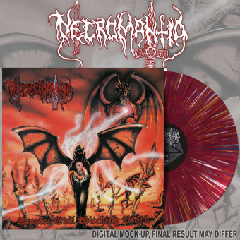 NECROMANTIA Scarlet Evil Witching Black LP CHERRY , PRE-ORDER [VINYL 12"]